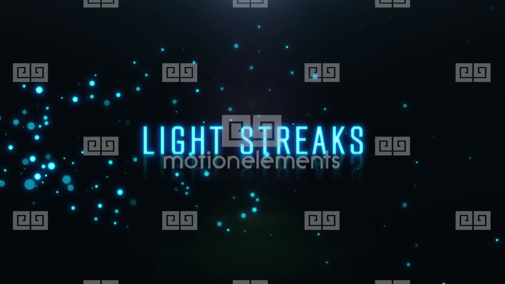 Glow Particle Light Streak Text Titles Transition Trailer After Effects Templates 8805737 Particle Titles After Effects Templates