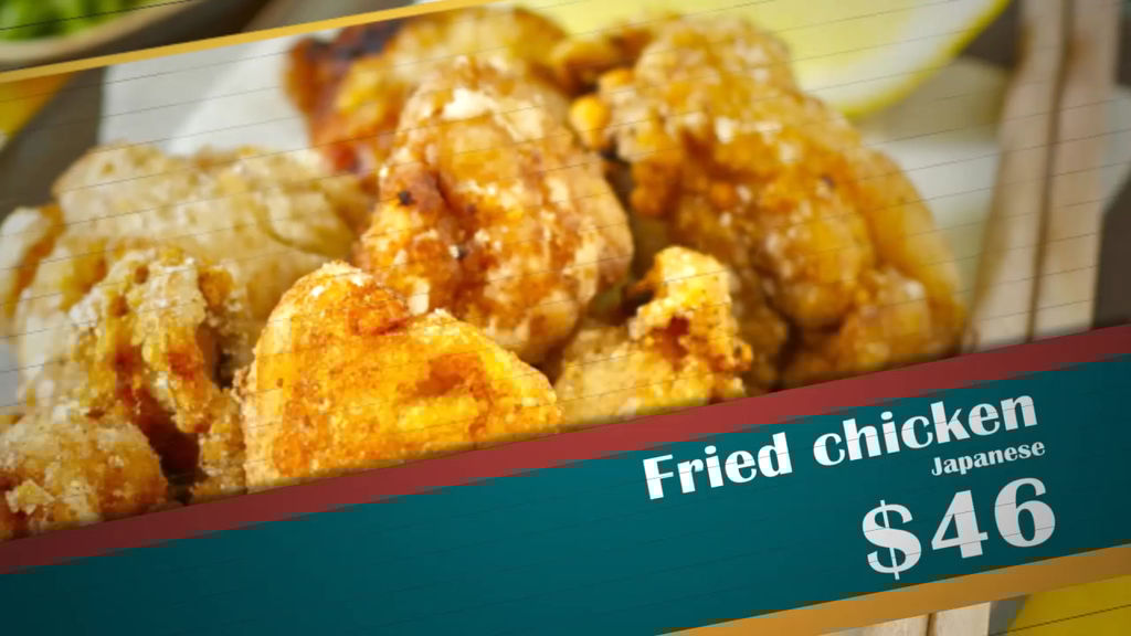 Menu Restaurant Slideshow After Effects Templates 8829949 Food Menu Slideshow After Effects Template Free
