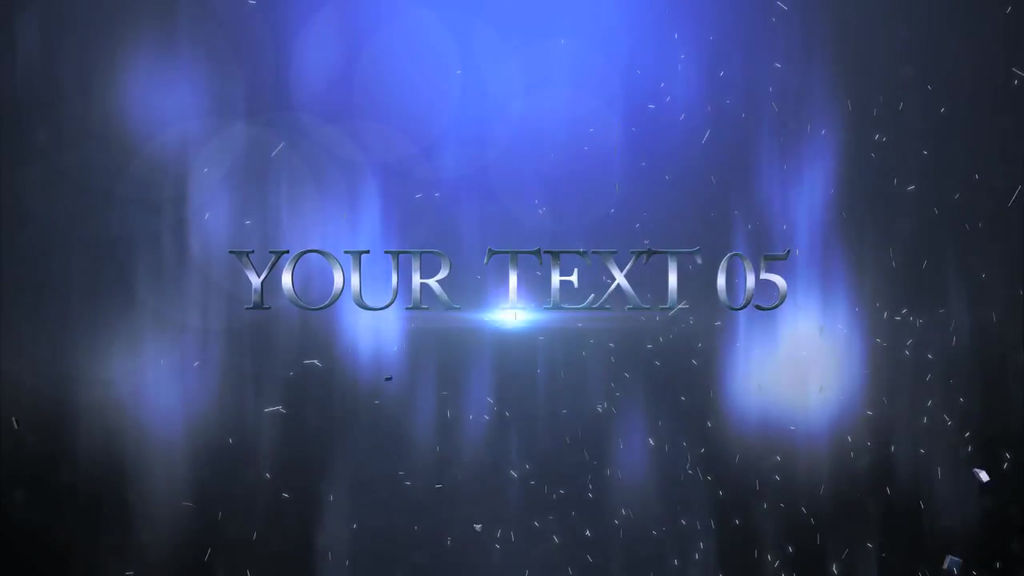 Text Trailer Example Epic Text Trailer After Effects templates | 10192794