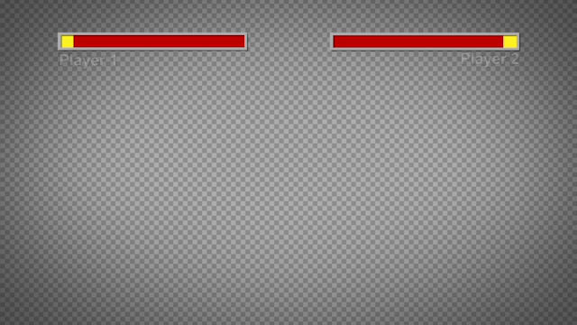 Classic Video Game Health Bar After Effects templates 9088678