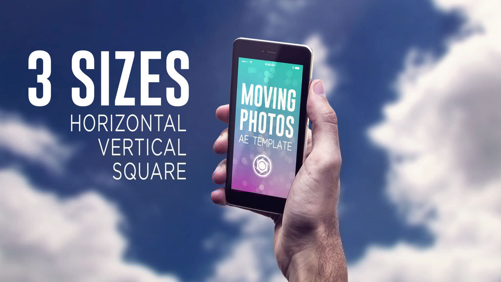 Download Moving Photos Mobile Mockup Bundle After Effects templates ...