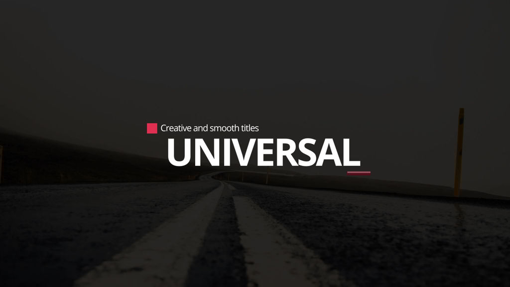 Titles Animation Premiere Pro Template 11810581