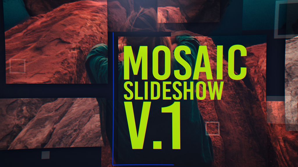 Mosaic Slideshow After Effects templates 11823139