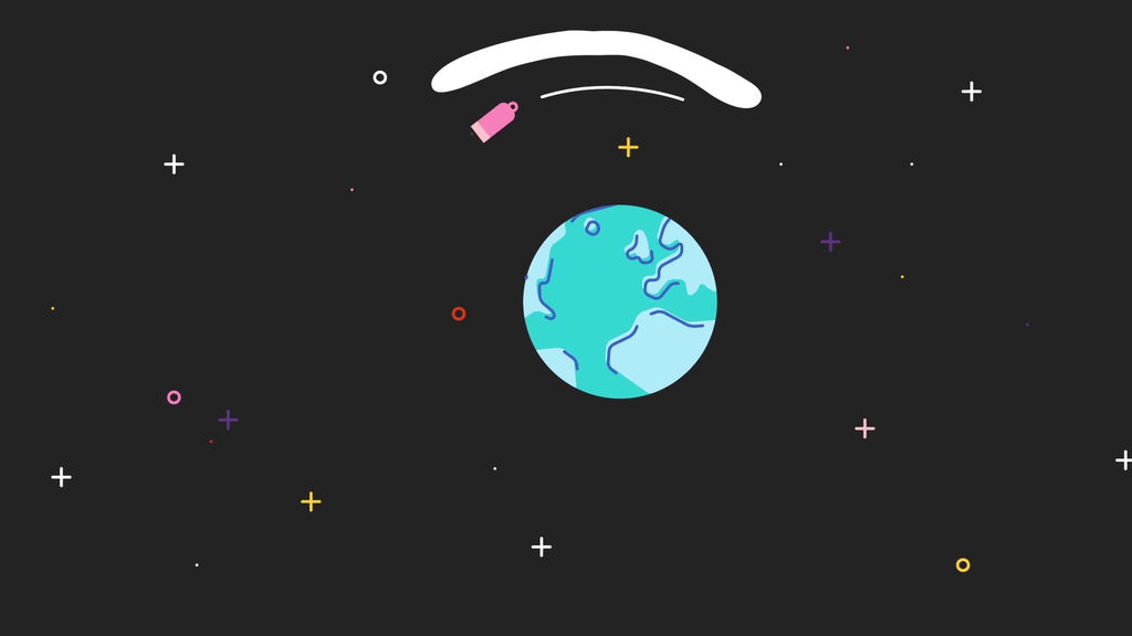 Flying Cartoon Lines After Effects Templates 13065659
