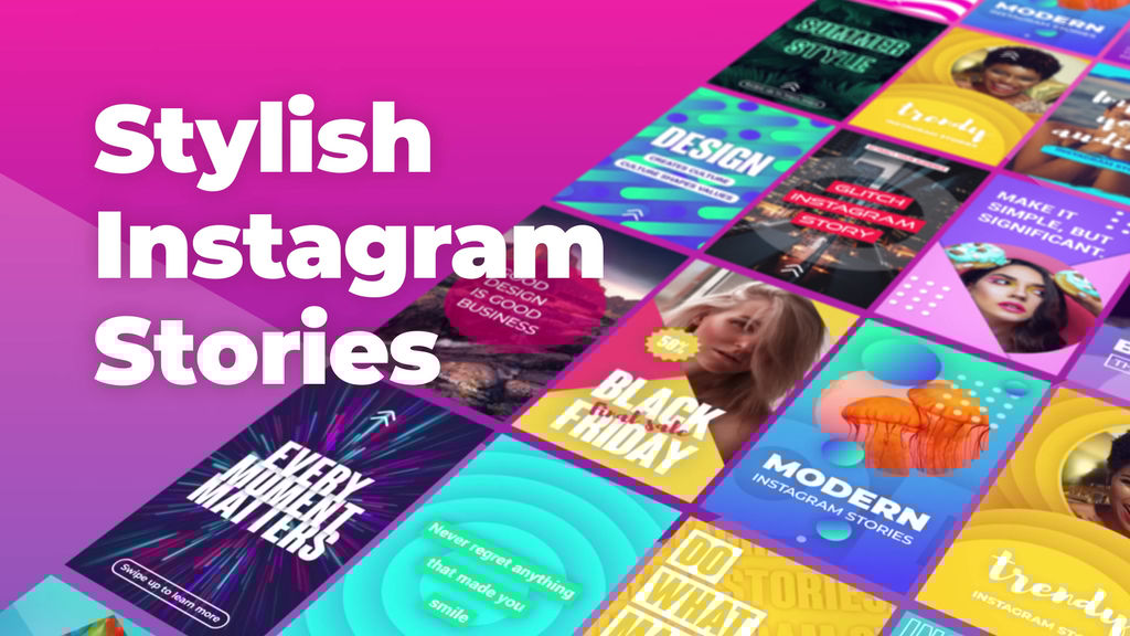 Instagram Stories Motion Graphics Template | 13456588
