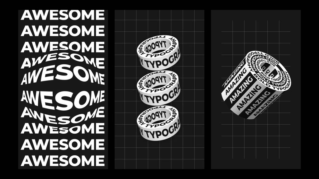 After Effect Typography Template Free