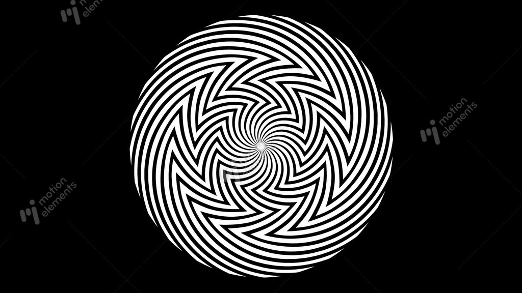 Spinning Spiral Illusion Gif