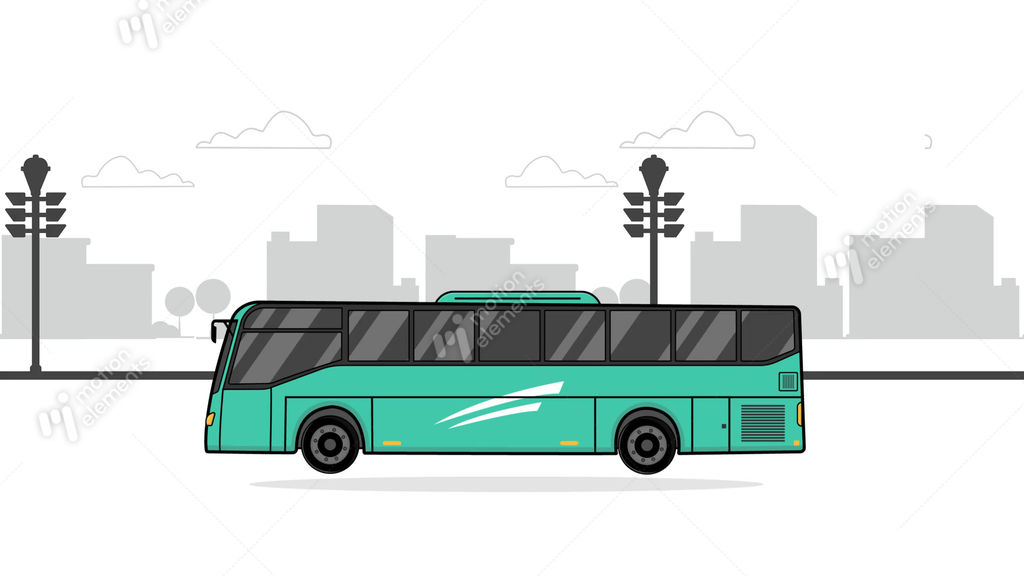 Tour Bus Animation