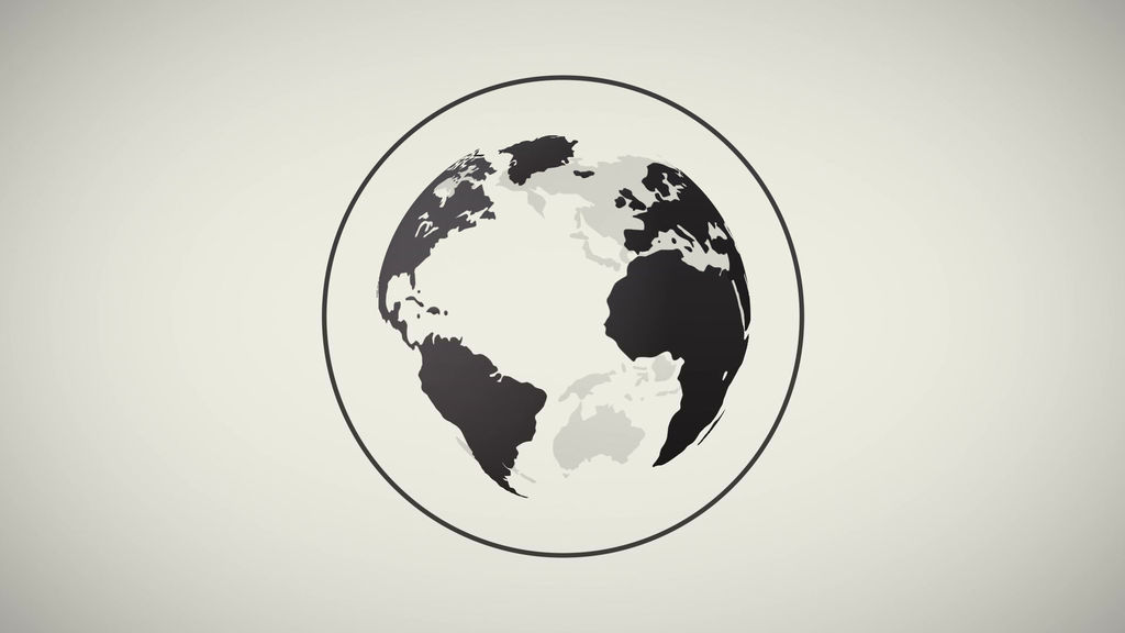 Minimal 3 D Earth Spin Business Logo Reveal Intro After Effects Templates 8507744 Spinning Logo Loop After Effects Templates